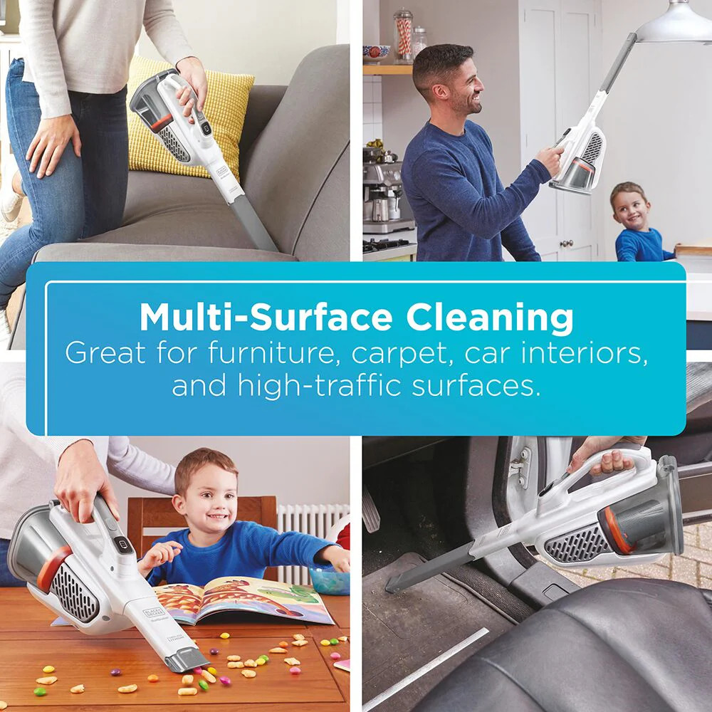 12v Max* Dustbuster(R) Advancedclean+(TM) Cordless Hand Vacuum – HHVK320J10