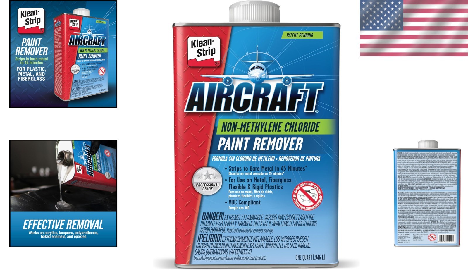 Professional Grade Aircraft Paint Remover, VOC Compliant=#