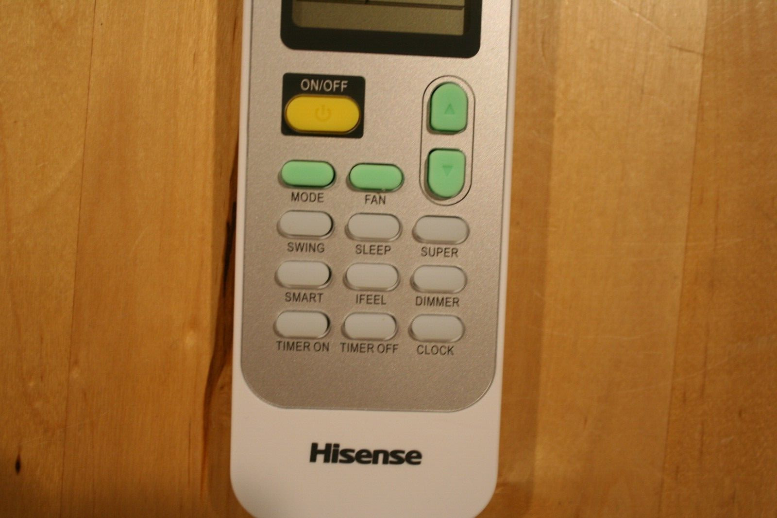Hisense DG11J1-98 Remote Control for Portable Air Conditioner
