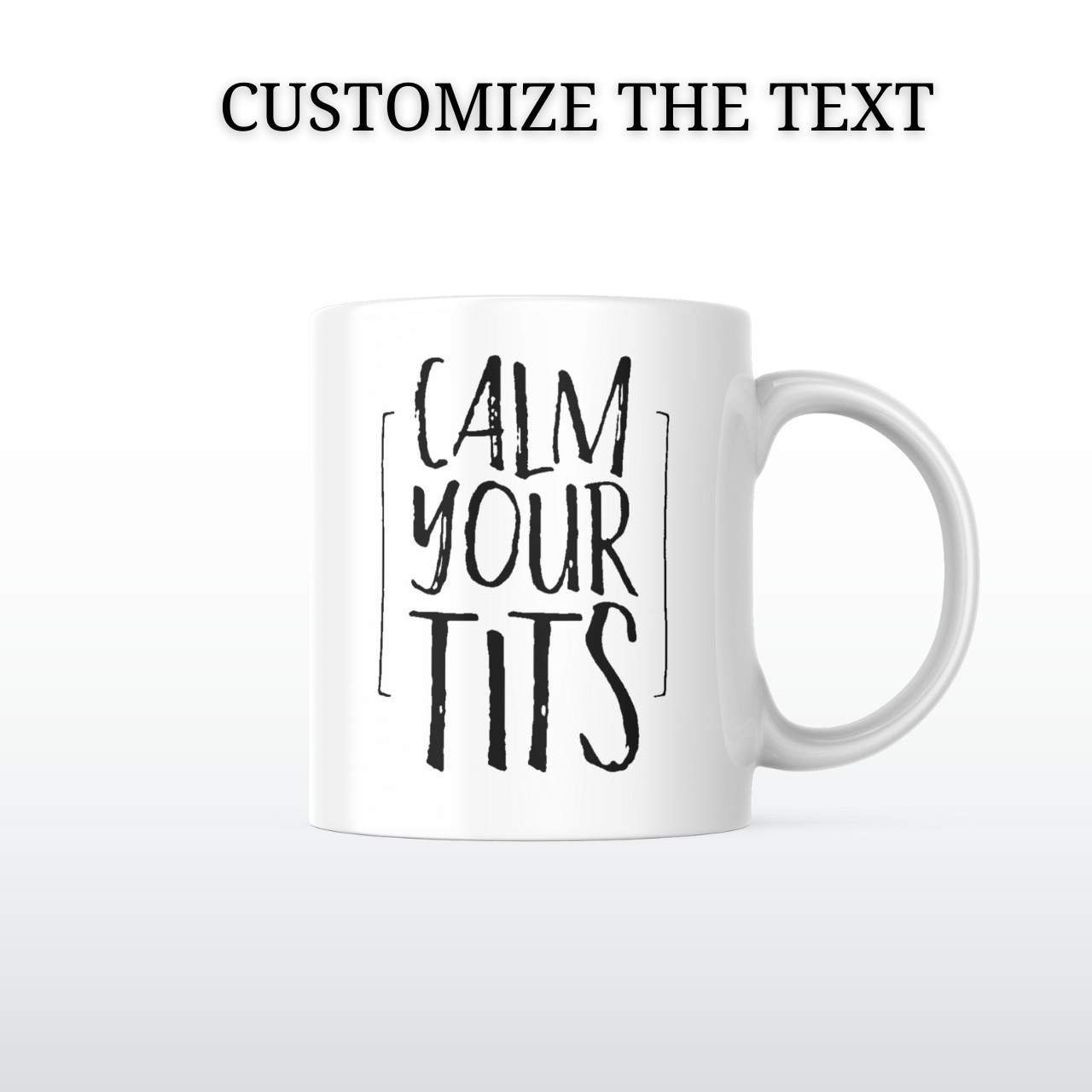 Personalized mug with text photo name logo personalized gift funny coffee mug 08