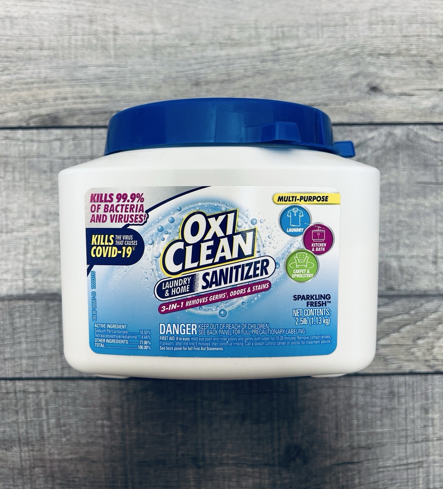OxiClean Sparkling Fresh Laundry & Home Sanitizer 2.5 lb New Discontinued 1 Unit