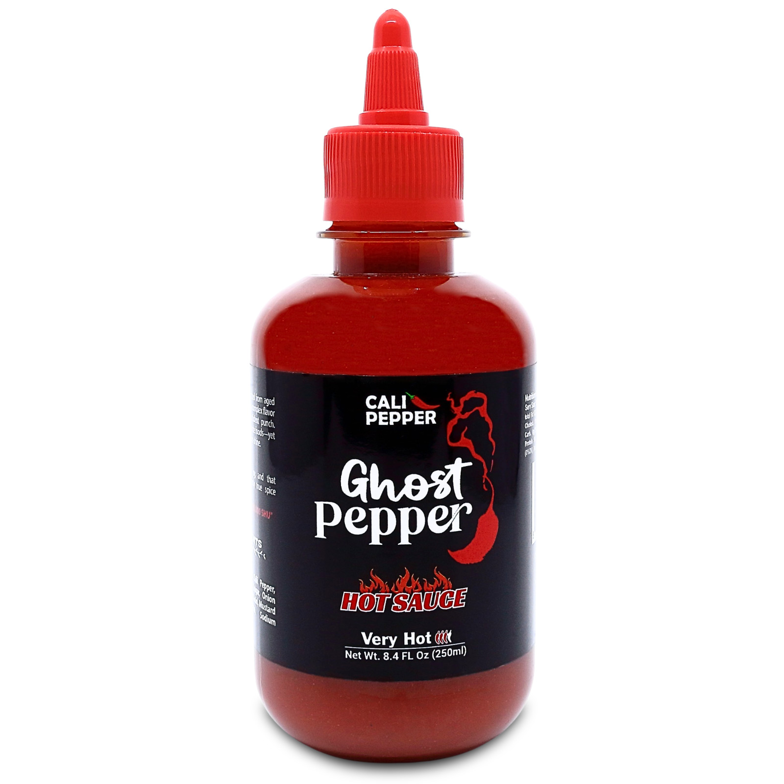 Ghost Pepper Hot Sauce – Extreme Heat Hot Sauce – 8.4 fl oz (250 ml)