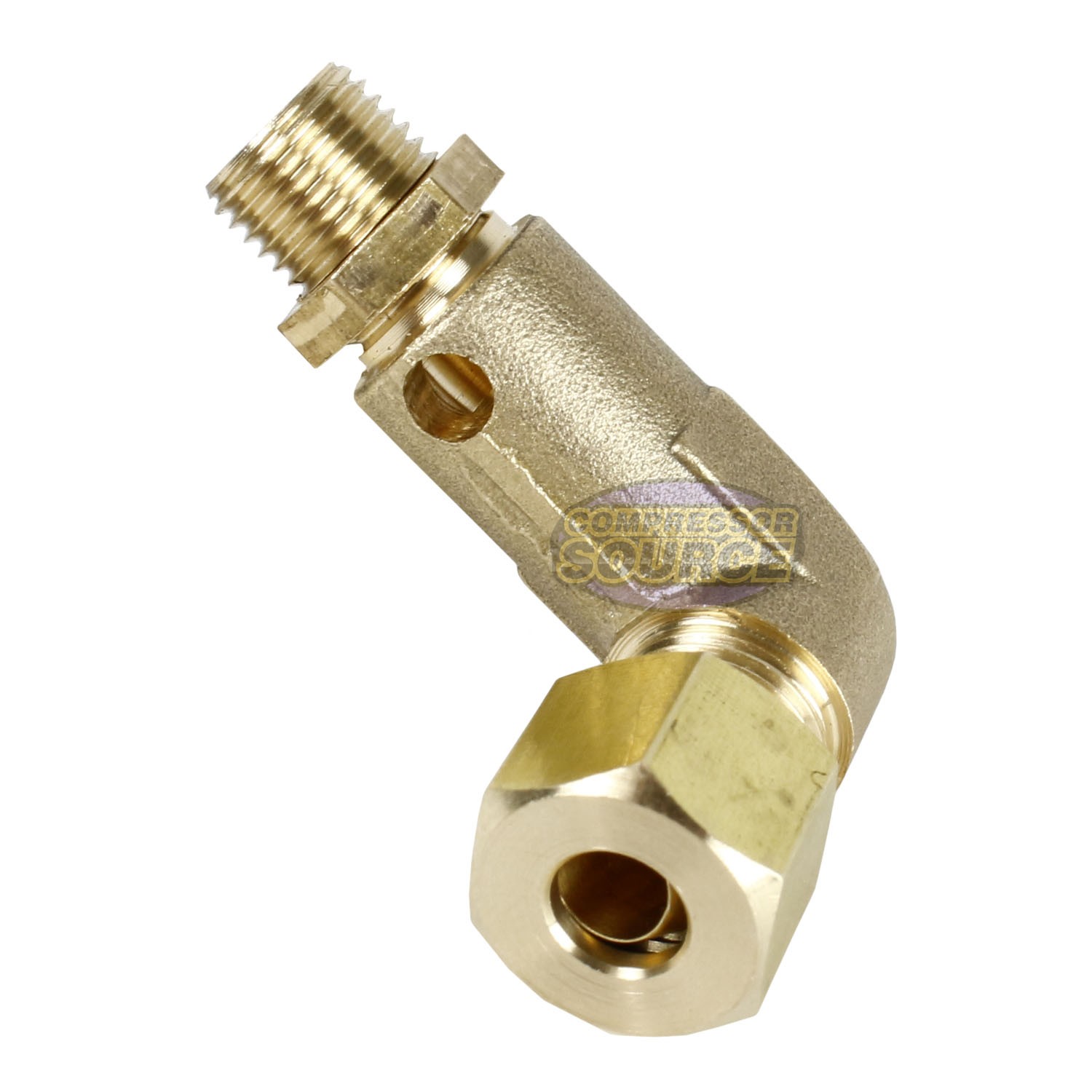 1/4″ x 1/8″ Two Stage Air Compressor Pump Elbow Unloader Valve 90 Degree Relief