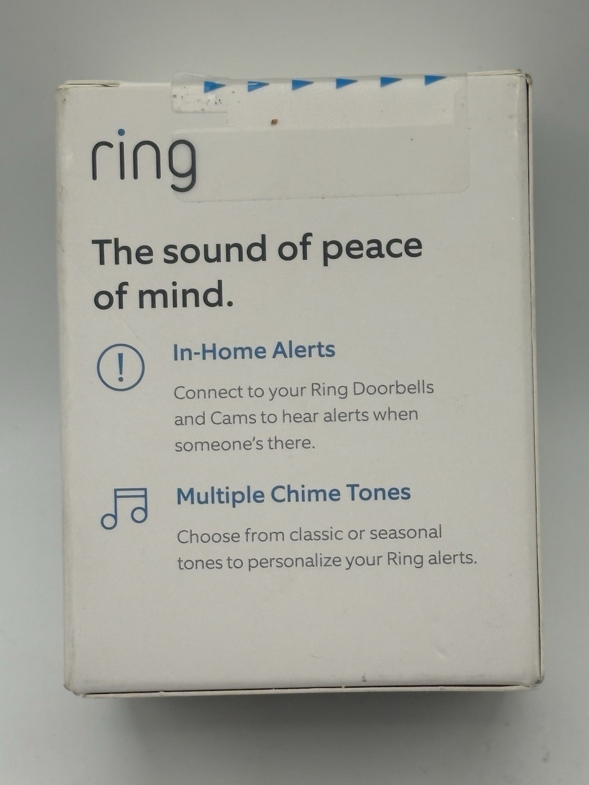 Brand New Sealed Ring Door Chime Plug In Device White 2nd Gen New & Sealed