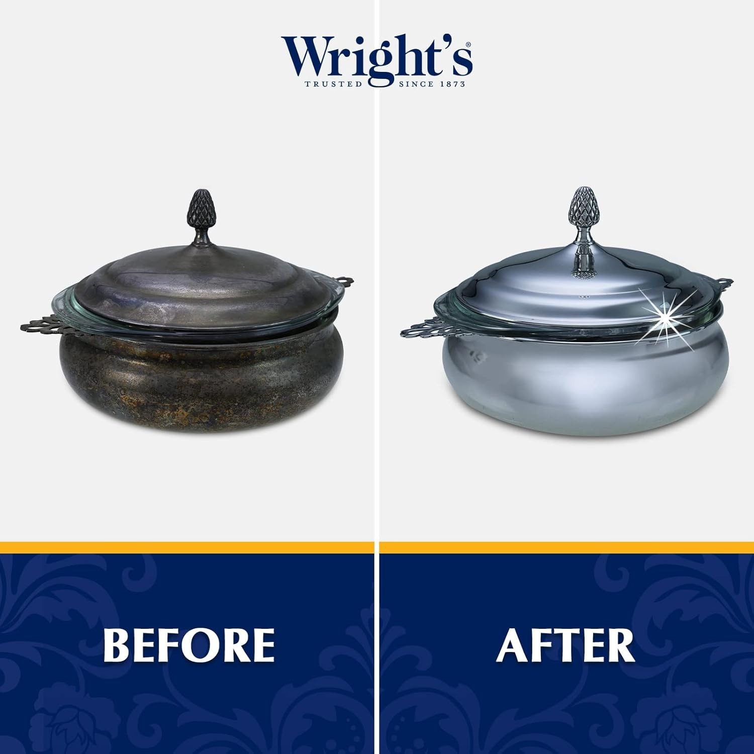 Wright’s Silver Cleaner and Polish Cream 8 Ounce