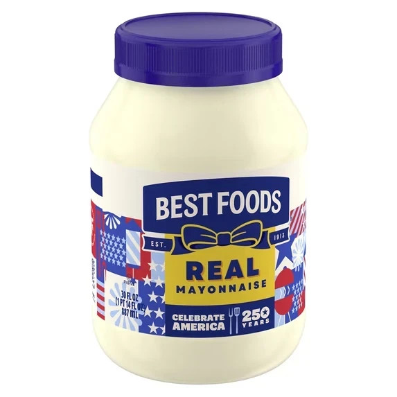 Pack of 2 Best Foods Real Mayonnaise Sandwich Spread Condiment 30 fl oz Jars