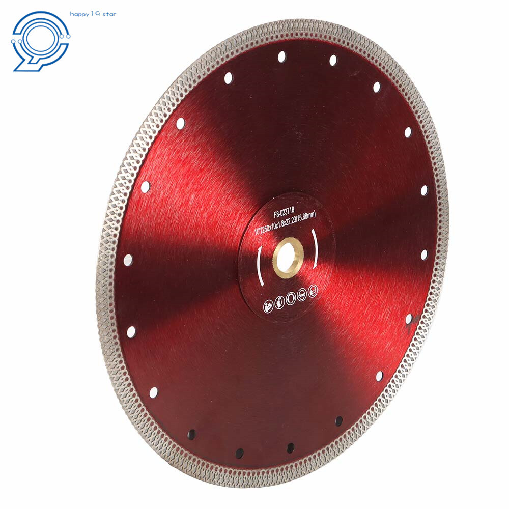 US Diamond Saw Blade Cutting Porcelain Tile Ceramic Granite Marble Brick 10 Inch