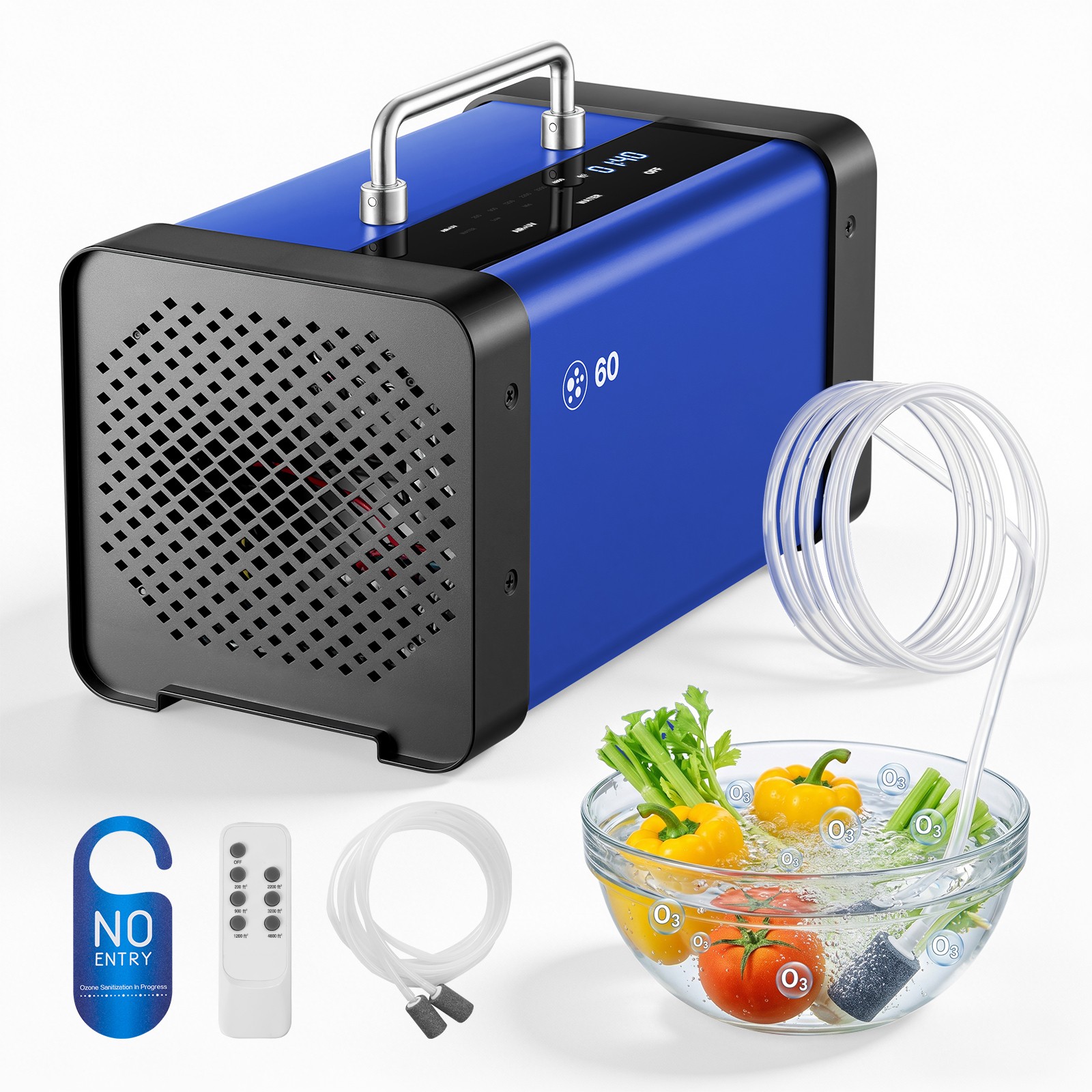 Uimoso 60000mg/h Commercial Ozone Generator for Odors and Large Spaces4800 sq.ft
