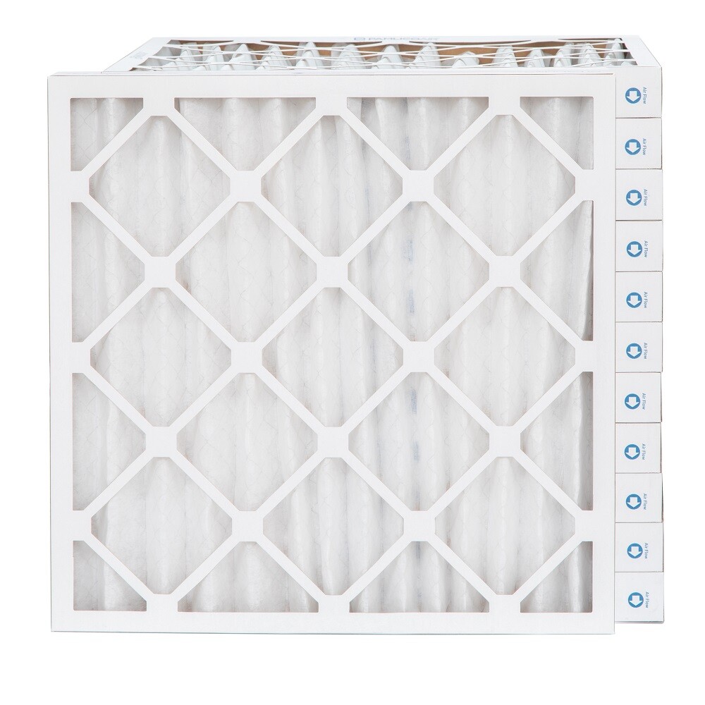 24x24x2 MERV 8 Pleated AC Furnace Air Filters. 12 Pack