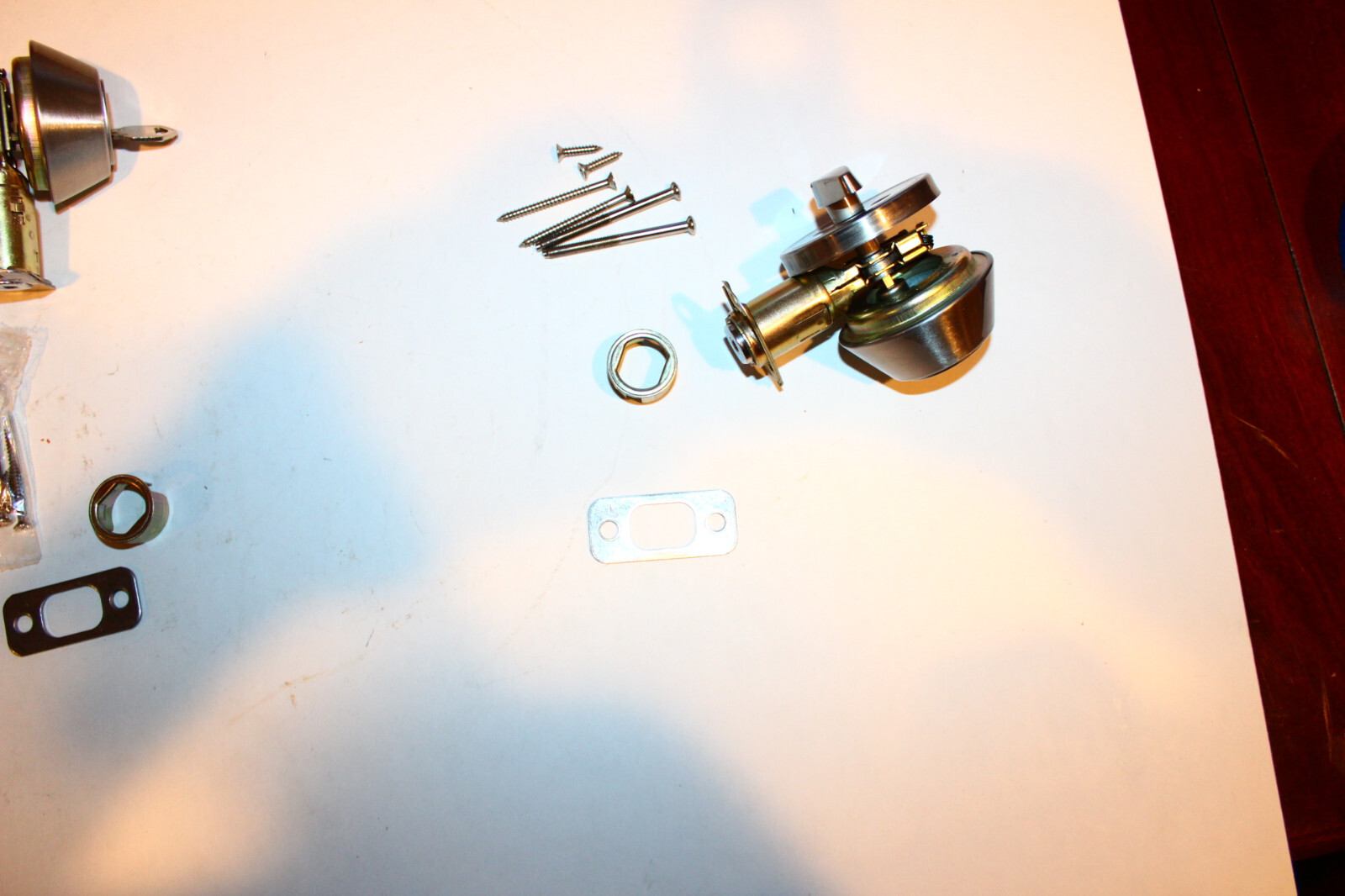 2 Defiant Dead Bolt Locks Satin Nickel Same Single Key Cylinder Keyed