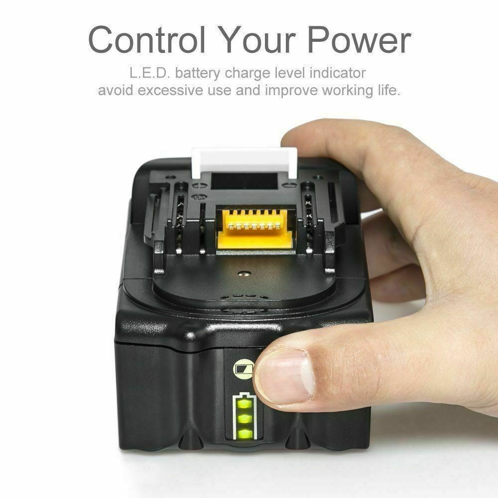 18V For Makita 5.0Ah Lithium-ion BL1850B Battery Charger BL1860B BL1830B LXT US