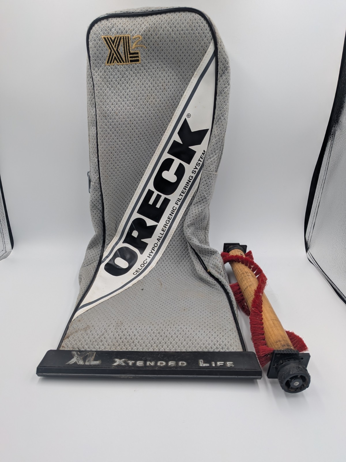 Oreck XL2 Outer Fabric Bag & Docking Station + BONUS Parts Brush Roll and 1 Bag