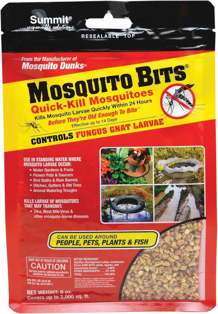 Summit Mosquito Bits 8oz. Mosquito Quick Kill Bits 11612