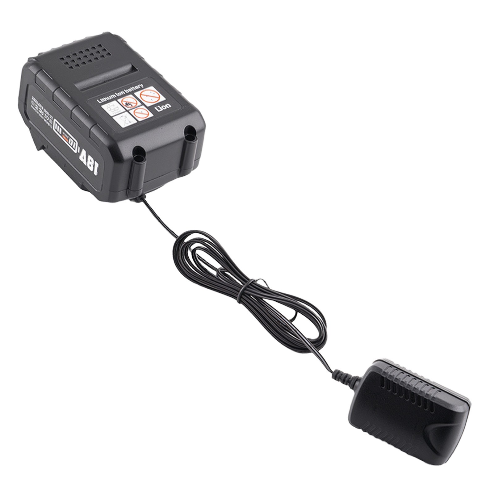 18V 5Ah Lithium Ion Replacement Battery & 100-240V Charger for BL1820 BL1815
