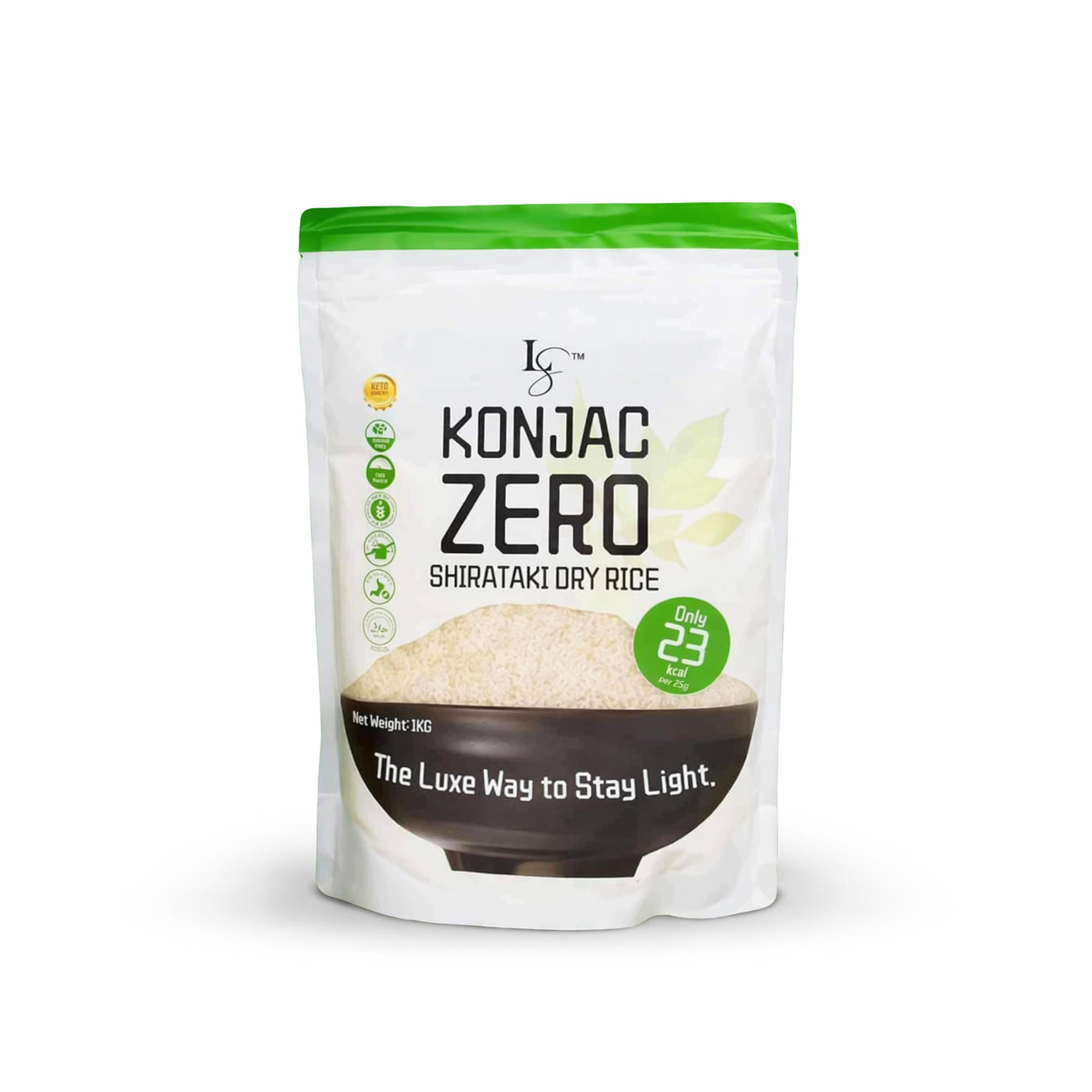 1kg Luxe Slim Konjac Zero Shirataki Rice Keto Low Carb Gluten Free