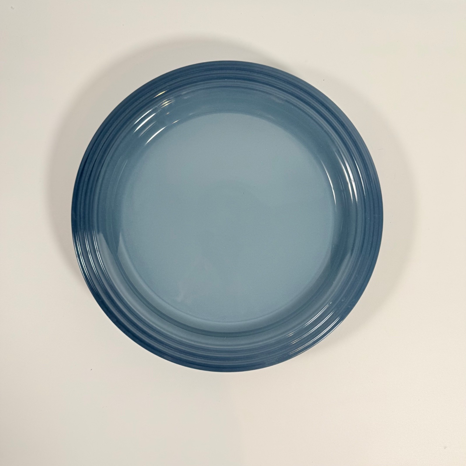 Le Creuset Chambray Dinner Plate Set of 2 27cm 10.5in Stoneware Seconds New