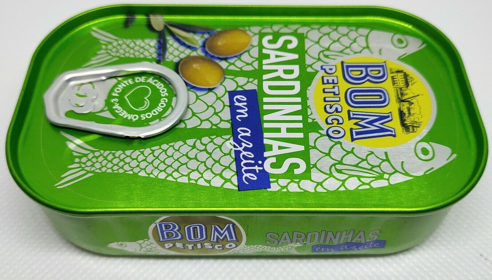 Canned Sardines 5 Varieties Pack Bom Petisco (5x 120g /5x 4.23oz) from Portugal
