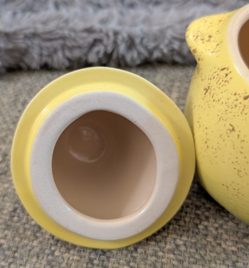 LE CREUSET Petite Pear cocotte Stoneware Ramekin 12oz 355ml no Box Japan