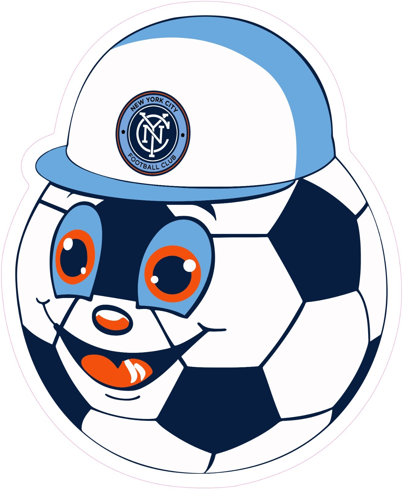 New York City FC Soccer Vinyl Decal Sticker Car Truck Bumper Laptop Window Mug