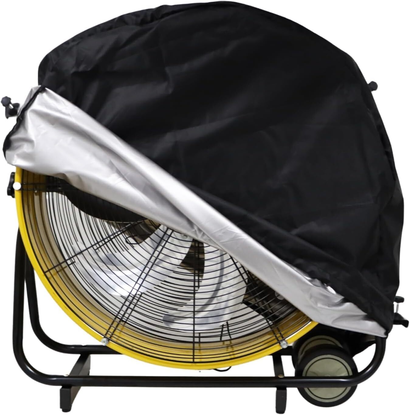 1x Waterproof Industrial Fan Cover Dustproof Protection for 30.5″ Drum Fans 420D