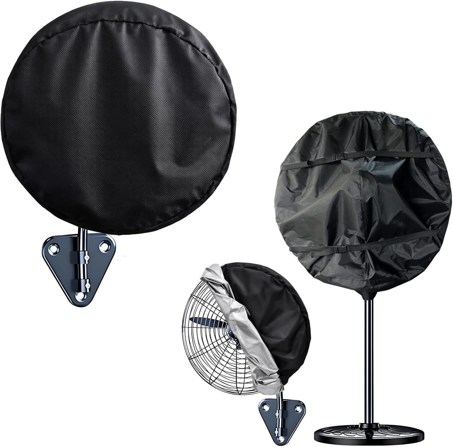 Industrial Wall Mount Fan Cover, 16-18 Inch, Waterproof & Dustproof Protection