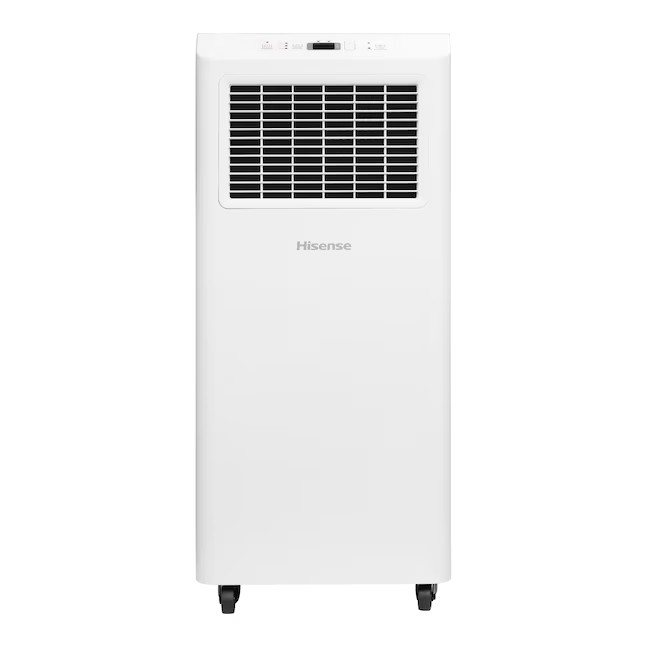 Hisense 6000 BTU DOE 115V Vented Portable Air Conditioner Cools 250-sq ft
