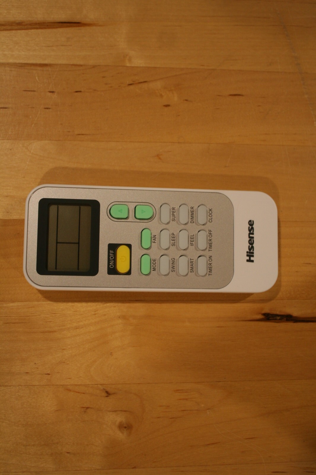 Hisense DG11J1-98 Remote Control for Portable Air Conditioner