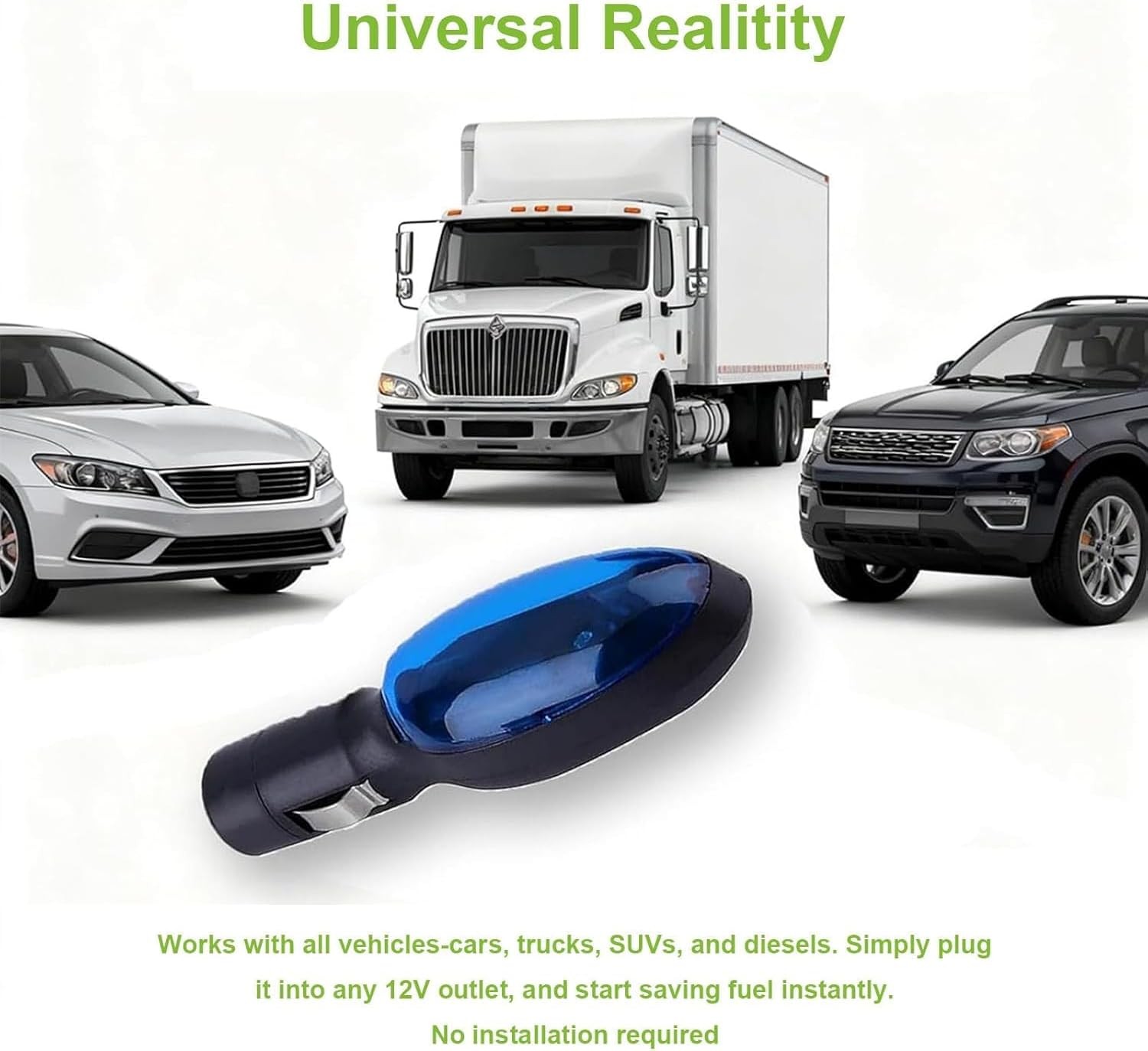 2pcs Gas Fuel Sync Farther,Save More Fuel Instantly,Automotive Spill Save US New