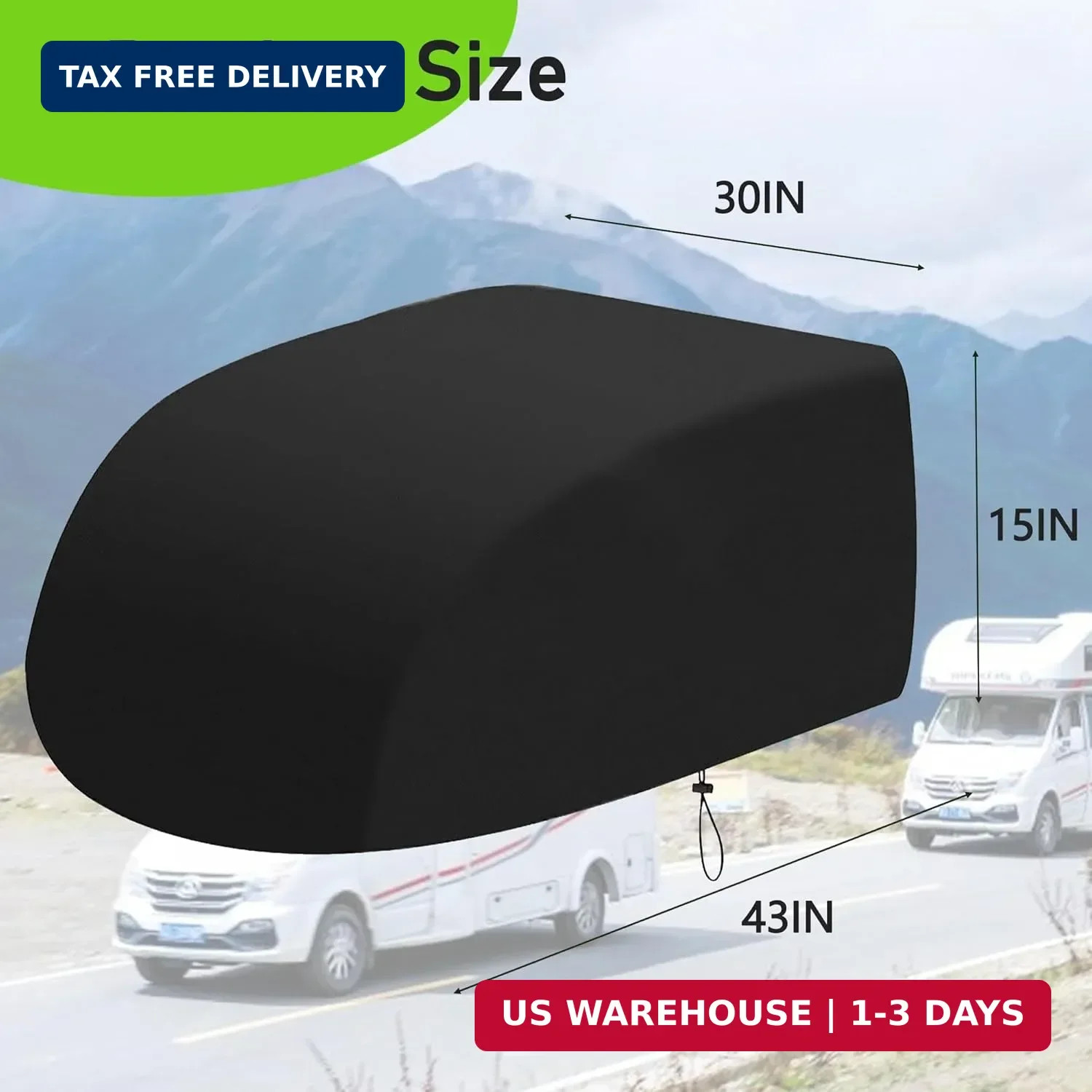 RV Air Conditioner Cover, Dustproof Winter Cover for Dometic/Coleman Roof AC Uni
