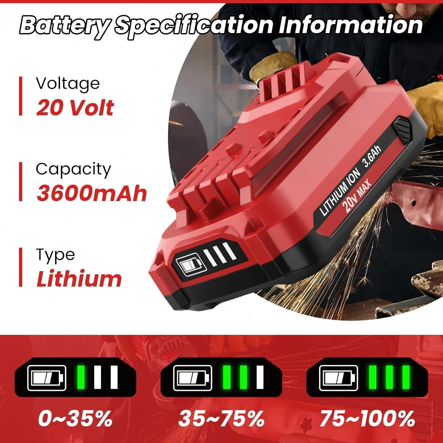 2PACK 20Volt For Craftsman V20 8.0Ah Li-ion Battery CMCB204 CMCB202 /Charger
