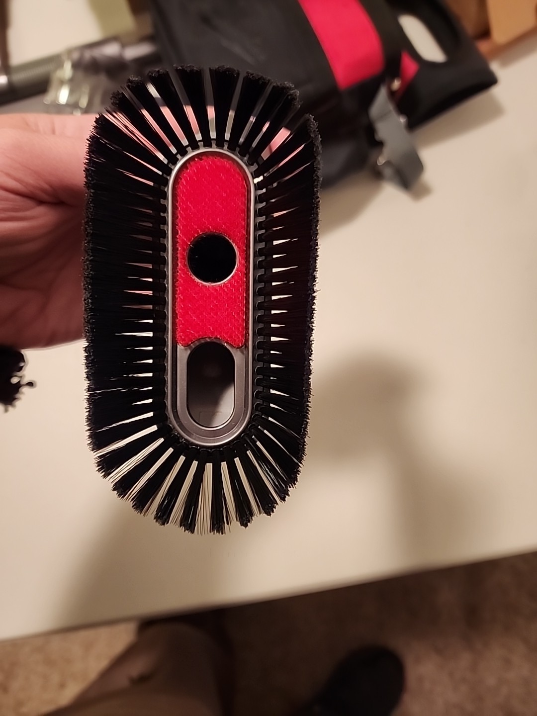Dyson Mini Soft Dusting Brush Genuine V7, V8, V10, V11, V12, V15 Quick Release