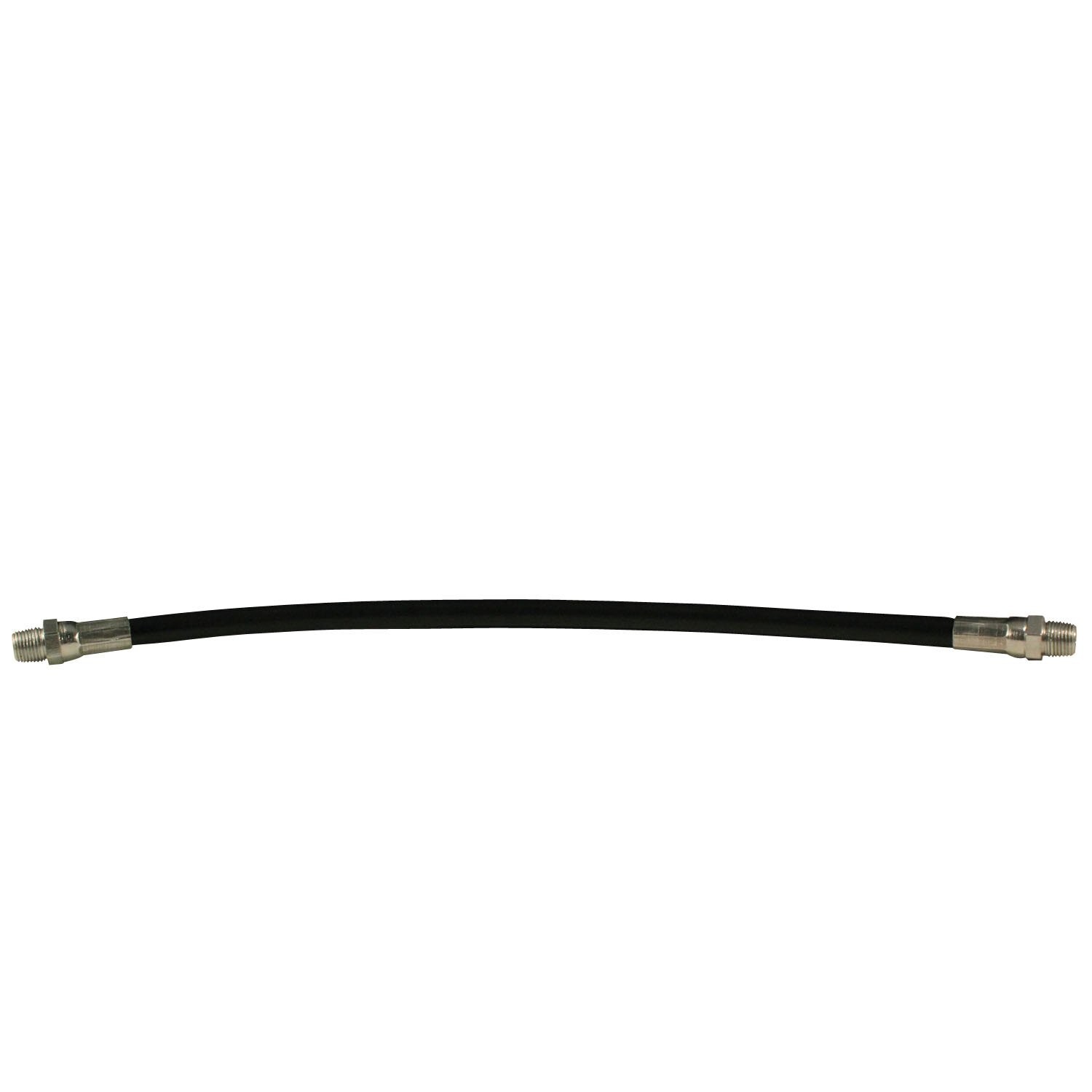 18 in Manual Rubber Grease Gun Hose 12,000 LB Burst Strength USA Mize