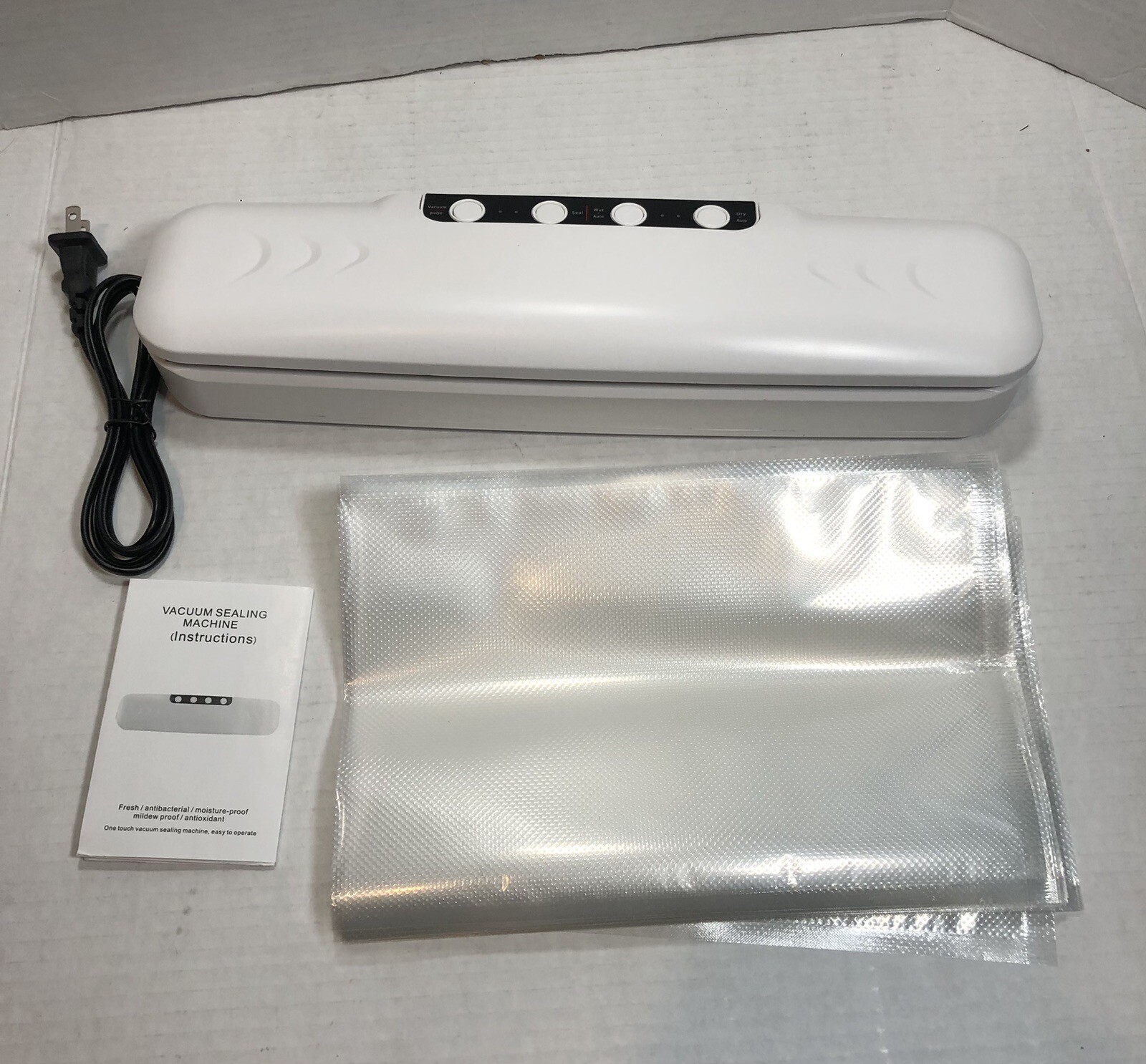 New Vacuum Sealing Machine, Household and Commercial Automatic Vacuum Packaging