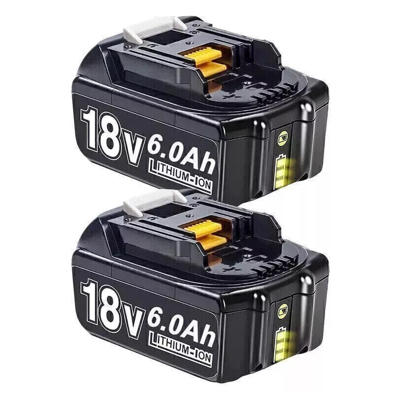 4/2Pack Battery or Dual Charger For Makita 18V LXT Lithium ion BL1860B BL1830B