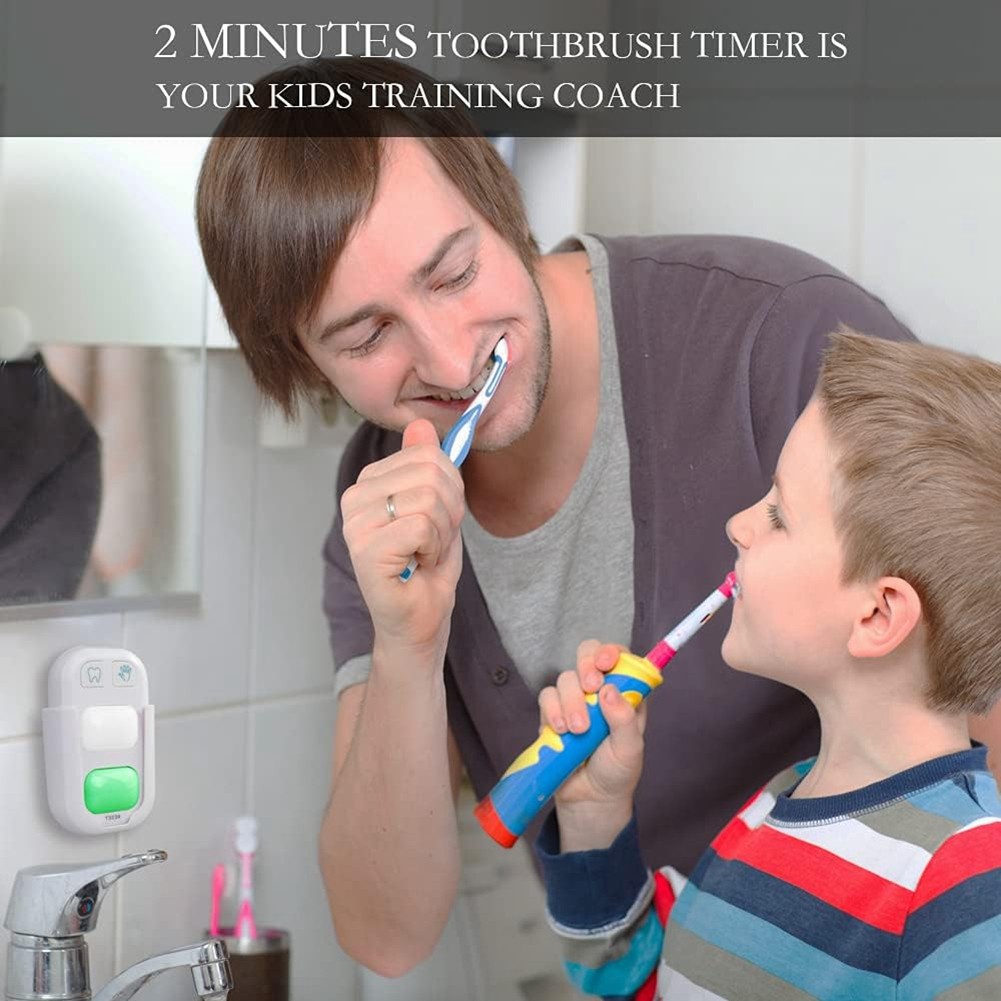 Timer for Kids, Battery Powered 2 Minutes Teeth Brush Timer,20 Seconds Hand3489