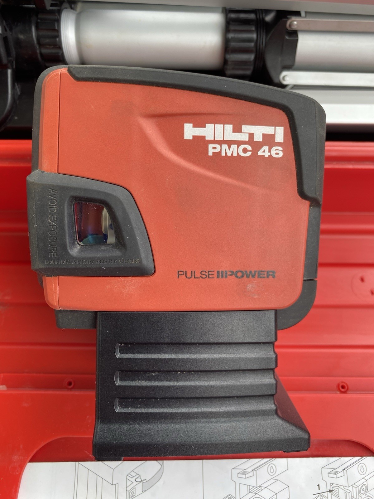 Hilti Tools Complete Laser Level Kit In Case PMC46 PMA78 PMA20 With User Manual