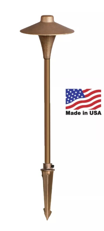 Cast Source SLC Cast CCH1CB Classic Small China Hat Area-Path Light Bronze