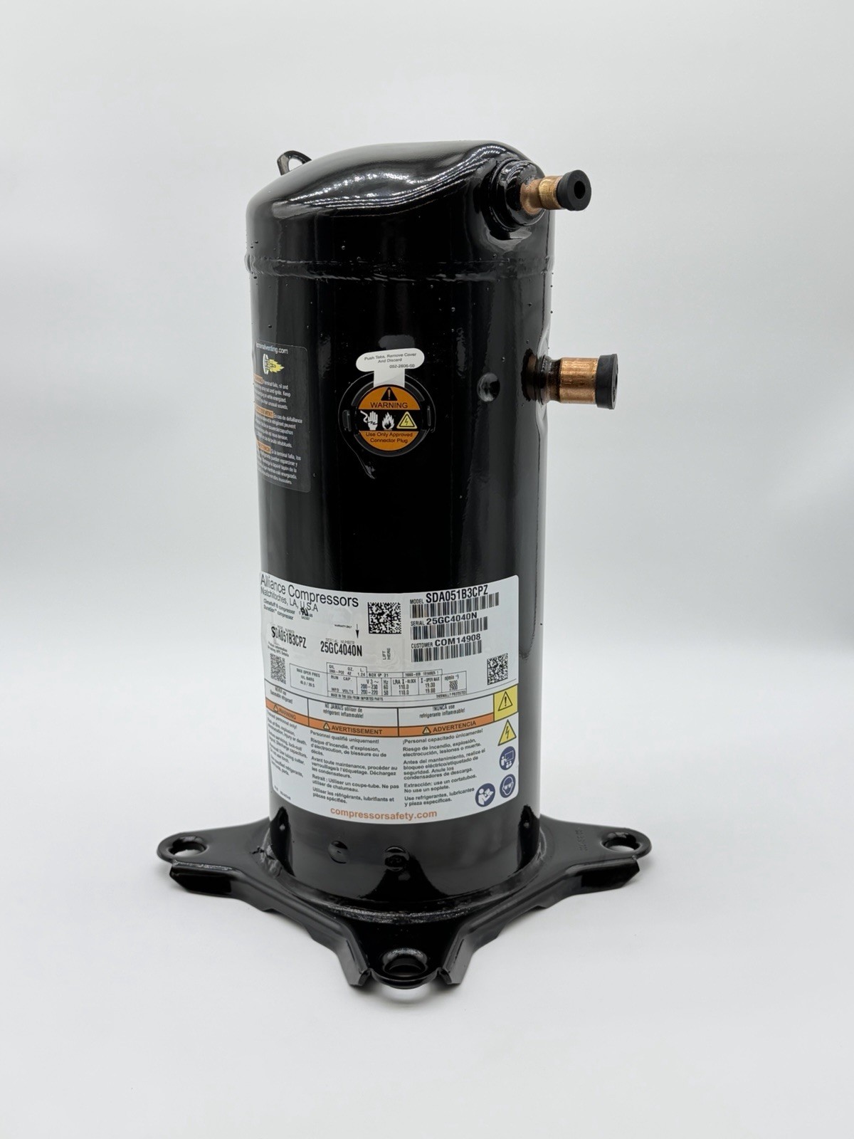 NEW ZP51LXE-TF5-833 52,500 BTU R410A 208-230 3PH ZP51LXE-TF5 ZP51K6E-TF5 ZP51K5E