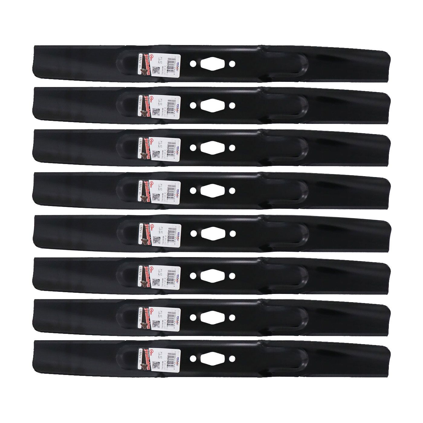 8 Rotary® 17223 Hi Lift Mower Blades for MTD® 742P05510 742-05510 46 in. Deck