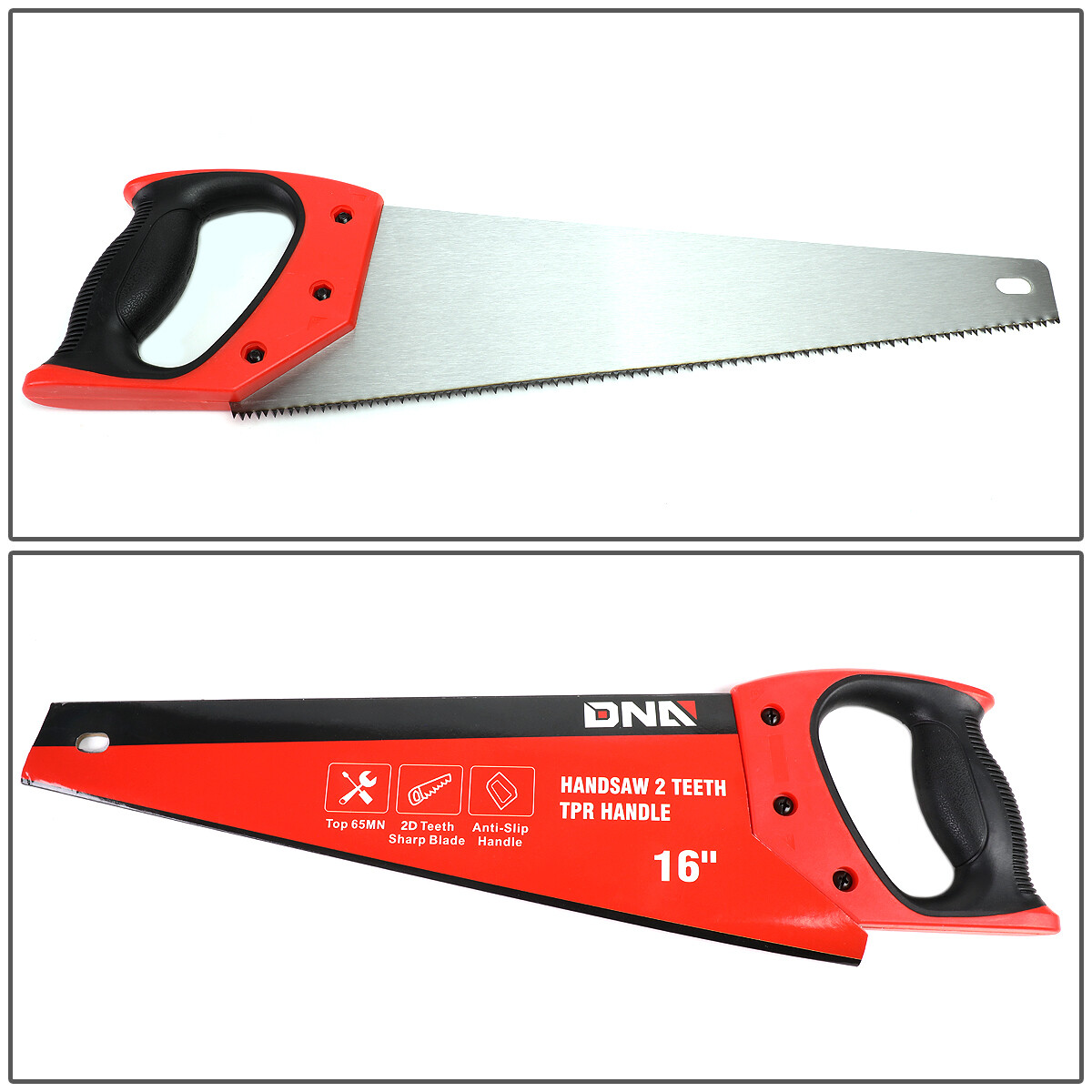 16″ TWO-WAY CUTTING BLADE 7 SHARP TEETH PER INCH HAND SAW CARPENTER WOOD CUTTER