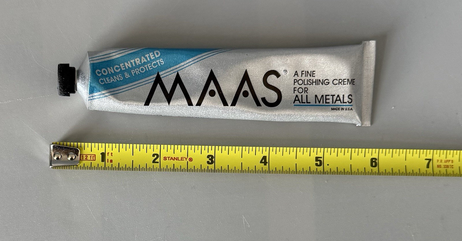 Lightly Used — Must Read — MAAS All Metals Polish Cream 2oz Tube