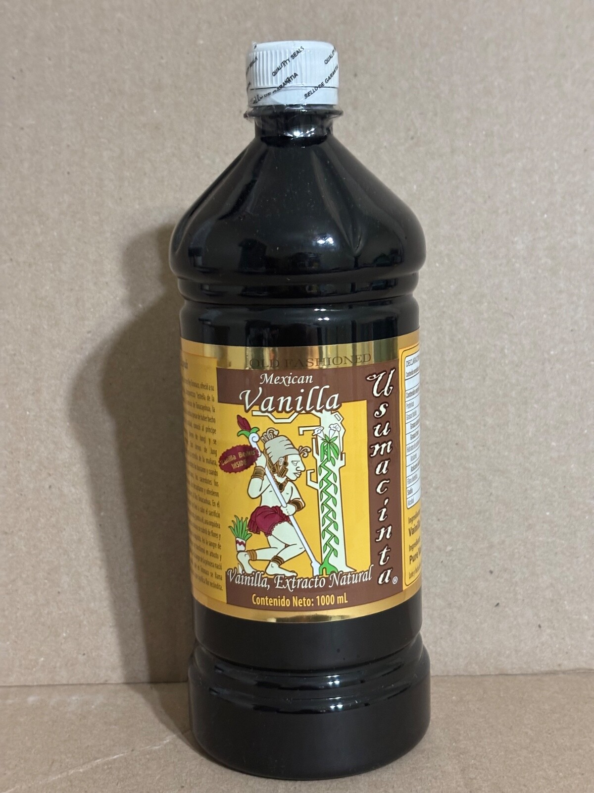 1 Bottle Usumacinta Mexican Vanilla 33 Ounces Dark Pure not a Blend