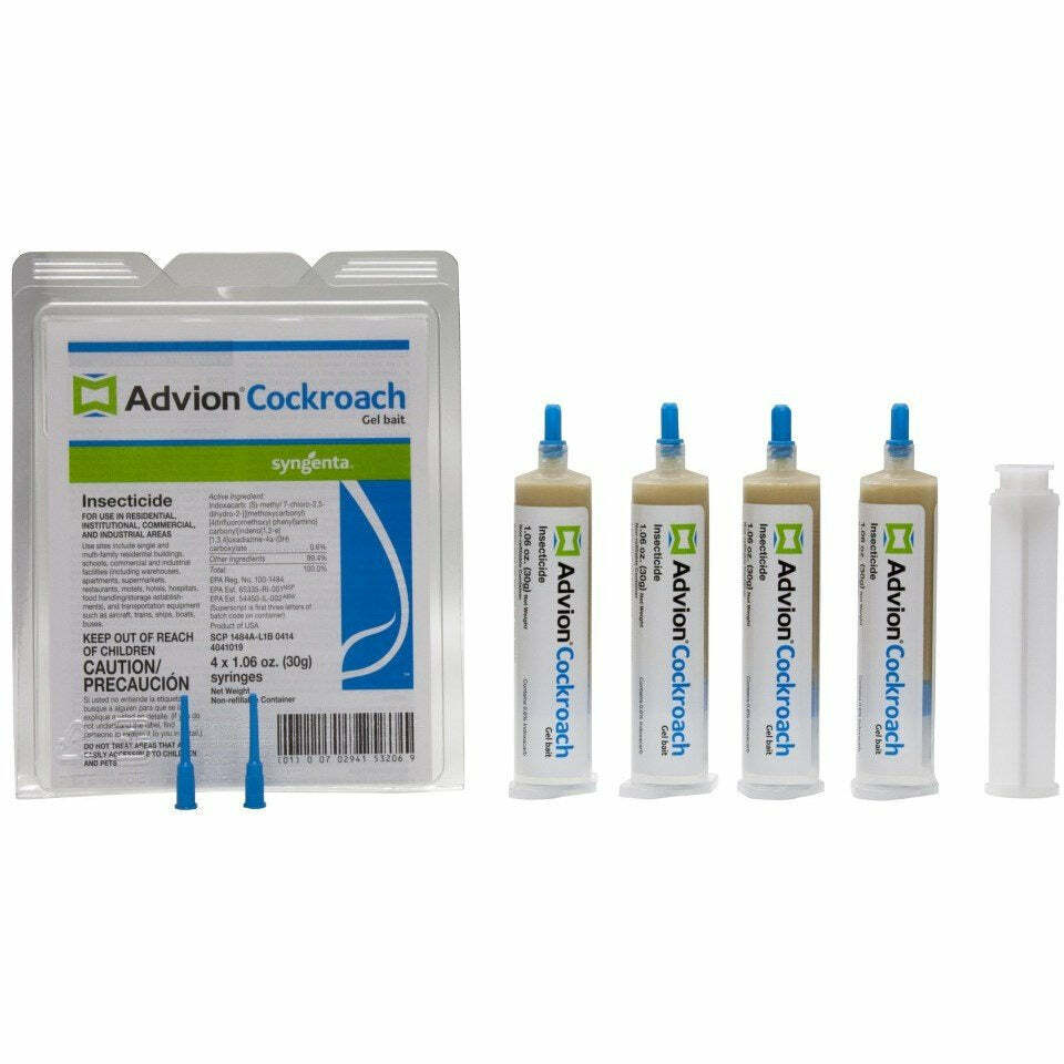 Syngenta Advion Cockroach Gel Bait Tubes – 4 Tubes
