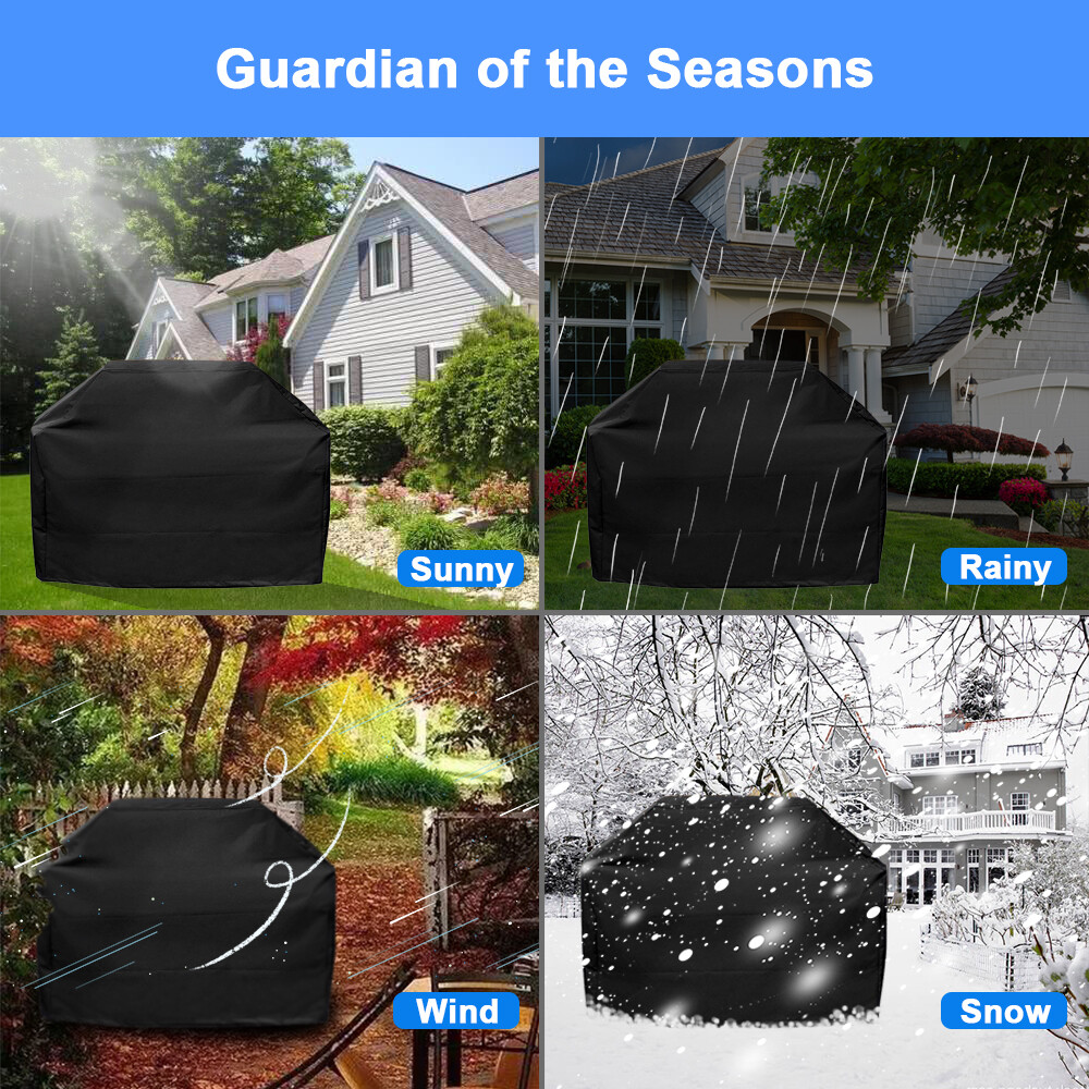 BBQ Gas Grill Cover 57″ Barbecue Waterproof Outdoor Anti-UV Rain Snow Protector