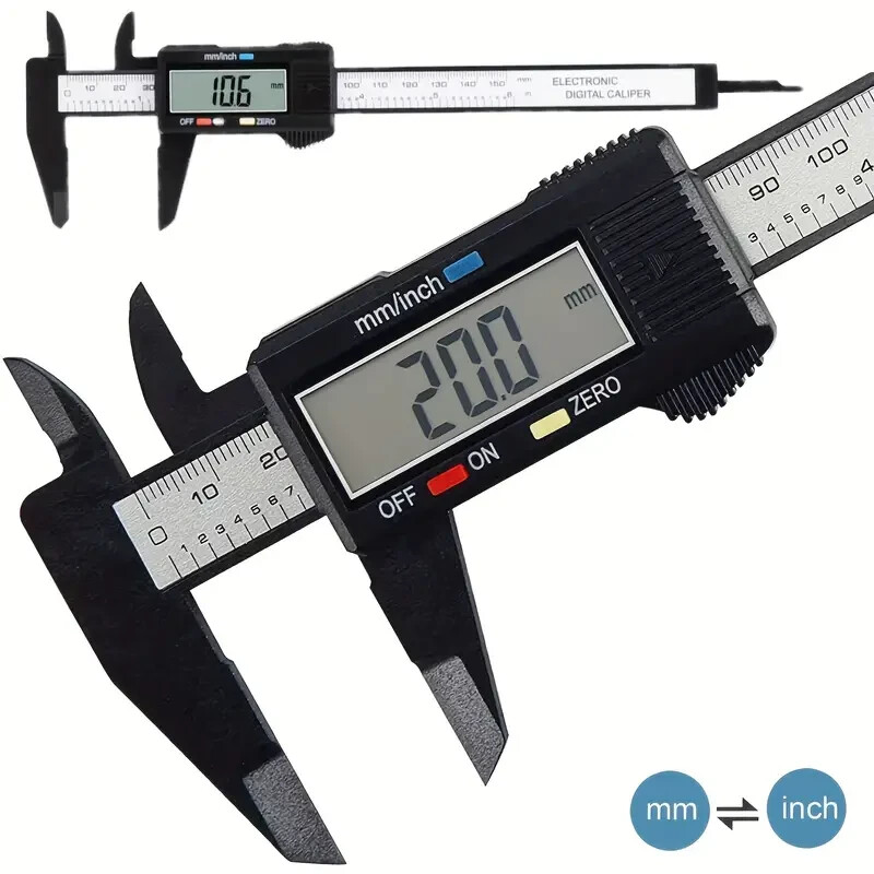 6″ 150mm Digital Caliper Micrometer LCD Gauge Vernier Electronic Measuring Tool