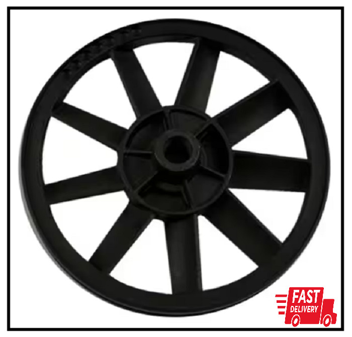10.5 In Flywheel Air Compressor Pump Heavy Duty Cast Iron Smooth Replacement New