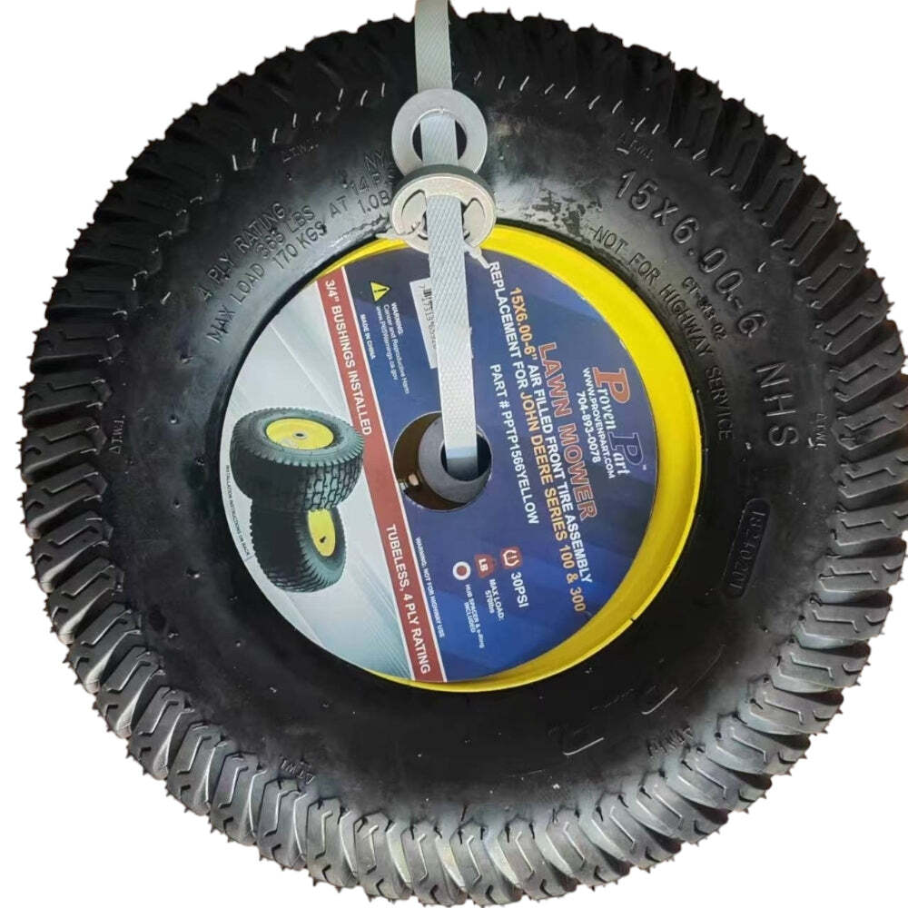 Proven Part 2-Pack Front Tires and Rim 15×6-6 For John Deere LT133 LA115 D100