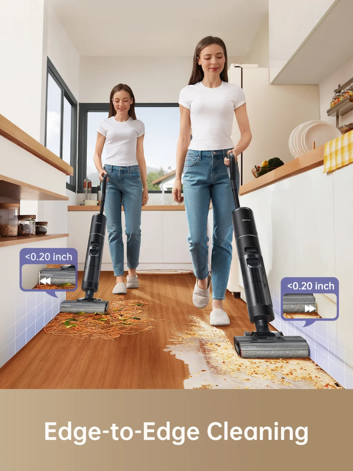 DREAME H12 PRO Wet Dry Vacuum Cleaner Cordless Floor Cleaner Cleaning Solution