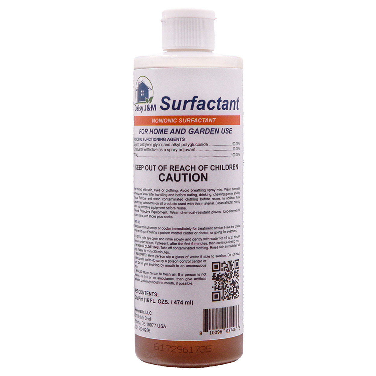 Surfactant 90/10 Spray Adjuvant 16 fl oz Jug by Daisy J&M