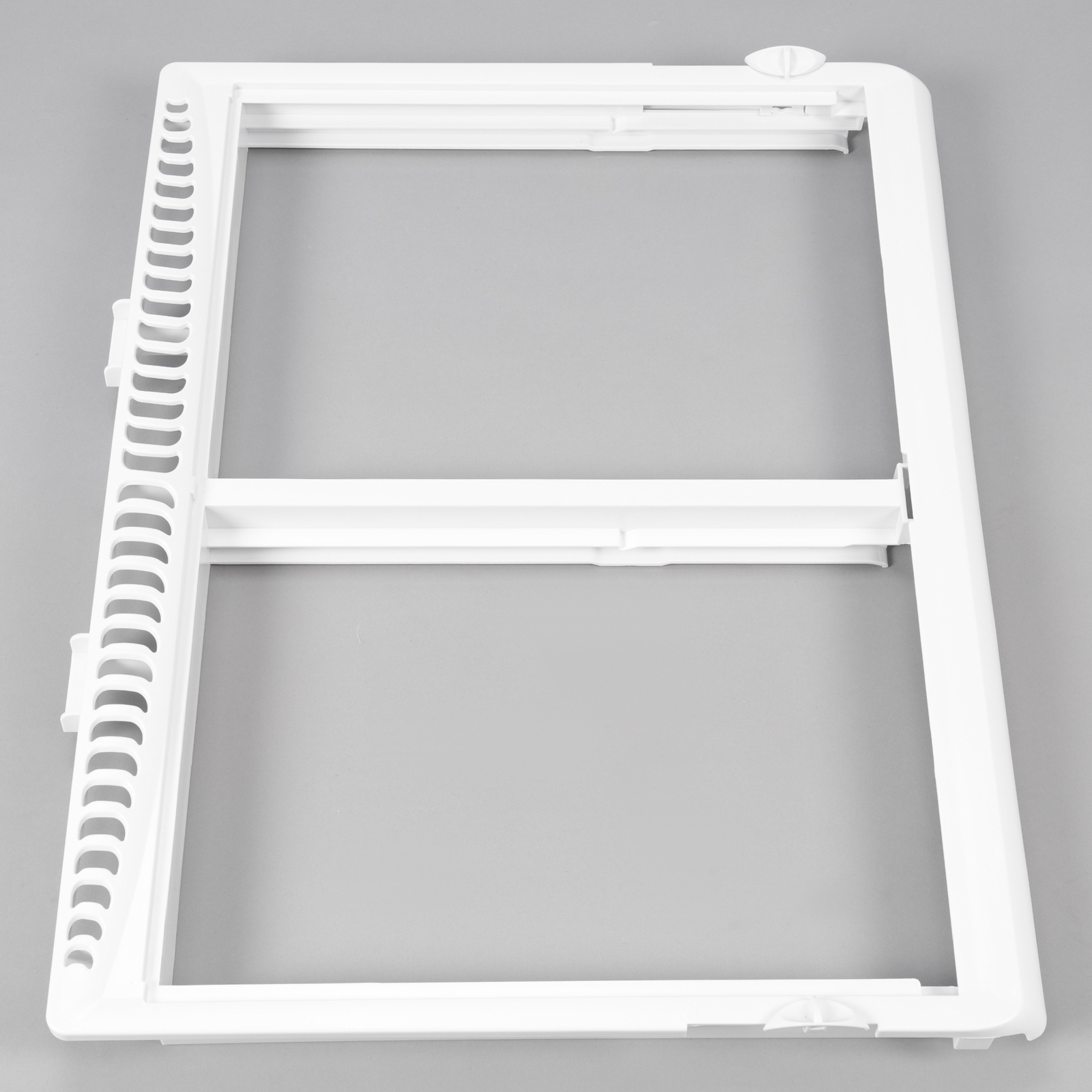 White Crisper Drawer Cover Frame Fit For Frigidaire Refrigerator 240364787 New